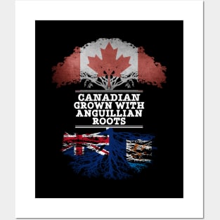 Canadian Grown With Anguillian Roots - Gift for Anguillian With Roots From Anguilla Posters and Art